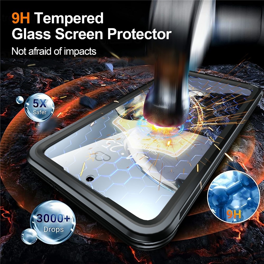 Samsung Galaxy S25 Plus Premium Full Protection Case Zwart