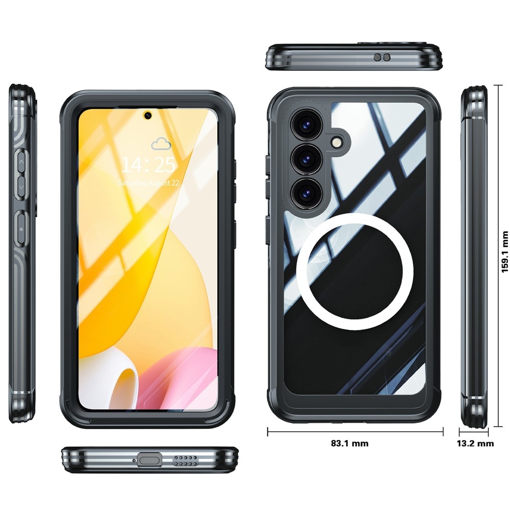 Samsung Galaxy S25 Plus Premium Full Protection Case Zwart