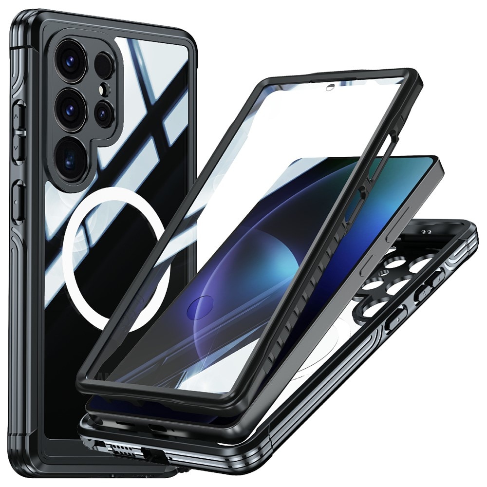Samsung Galaxy S25 Ultra Premium Full Protection Case Zwart