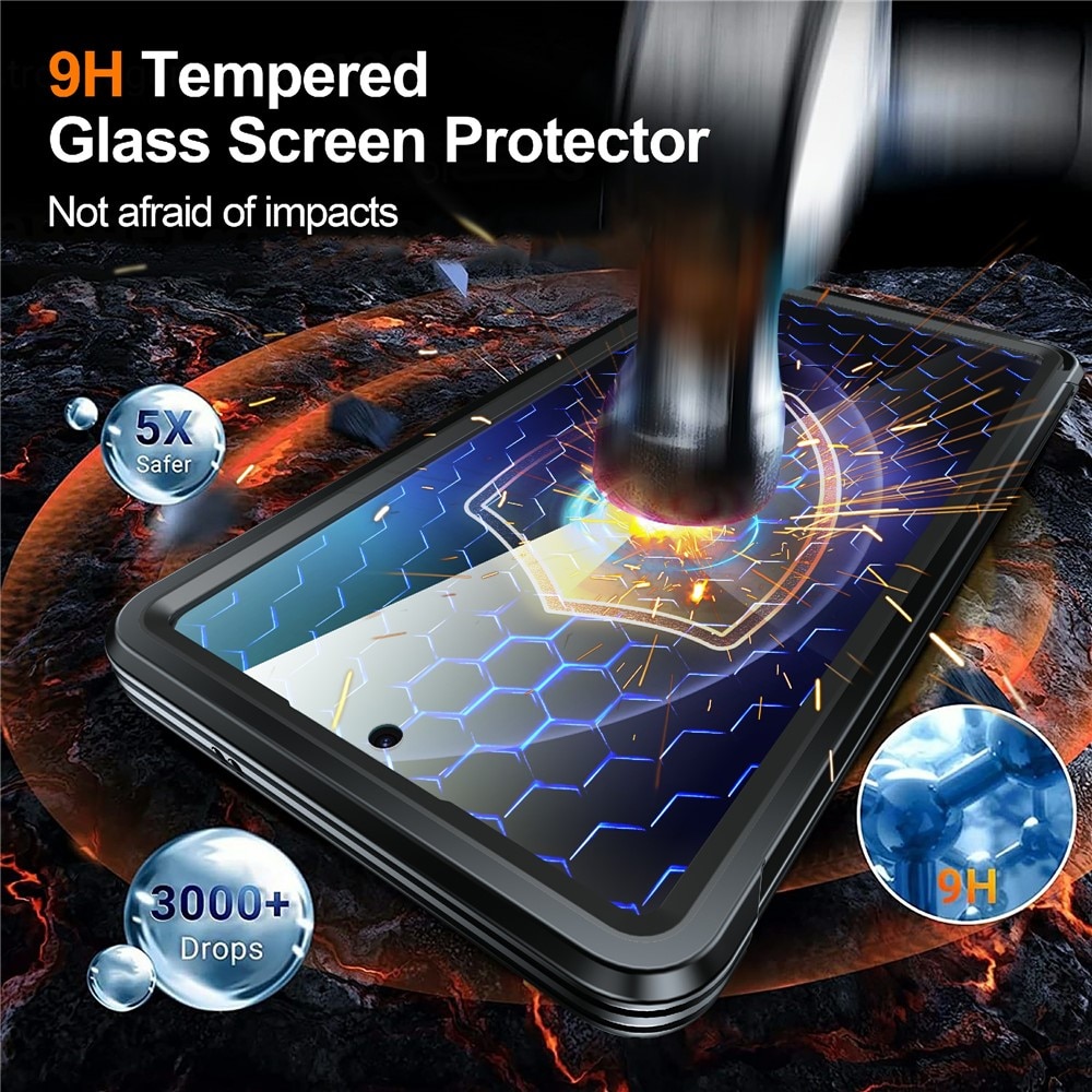 Samsung Galaxy S25 Ultra Premium Full Protection Case Zwart