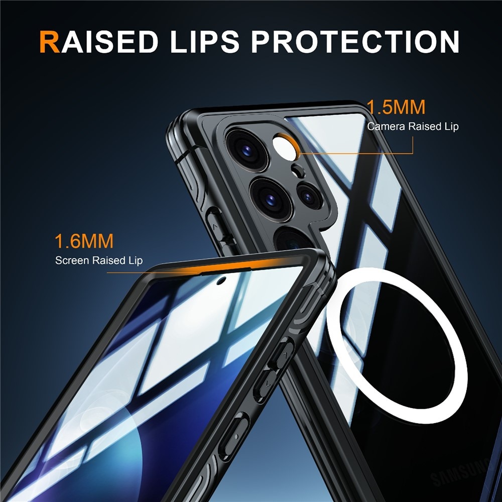 Samsung Galaxy S25 Ultra Premium Full Protection Case Zwart