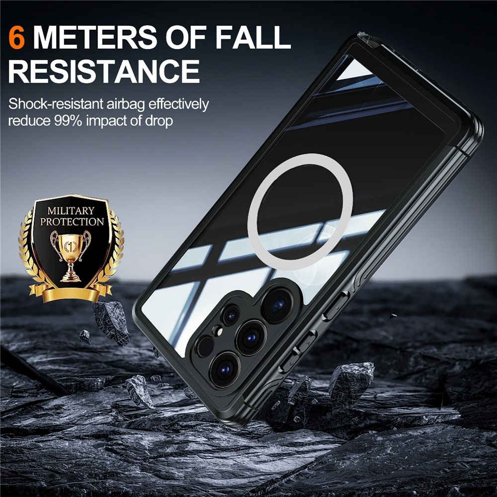 Samsung Galaxy S25 Ultra Premium Full Protection Case Zwart