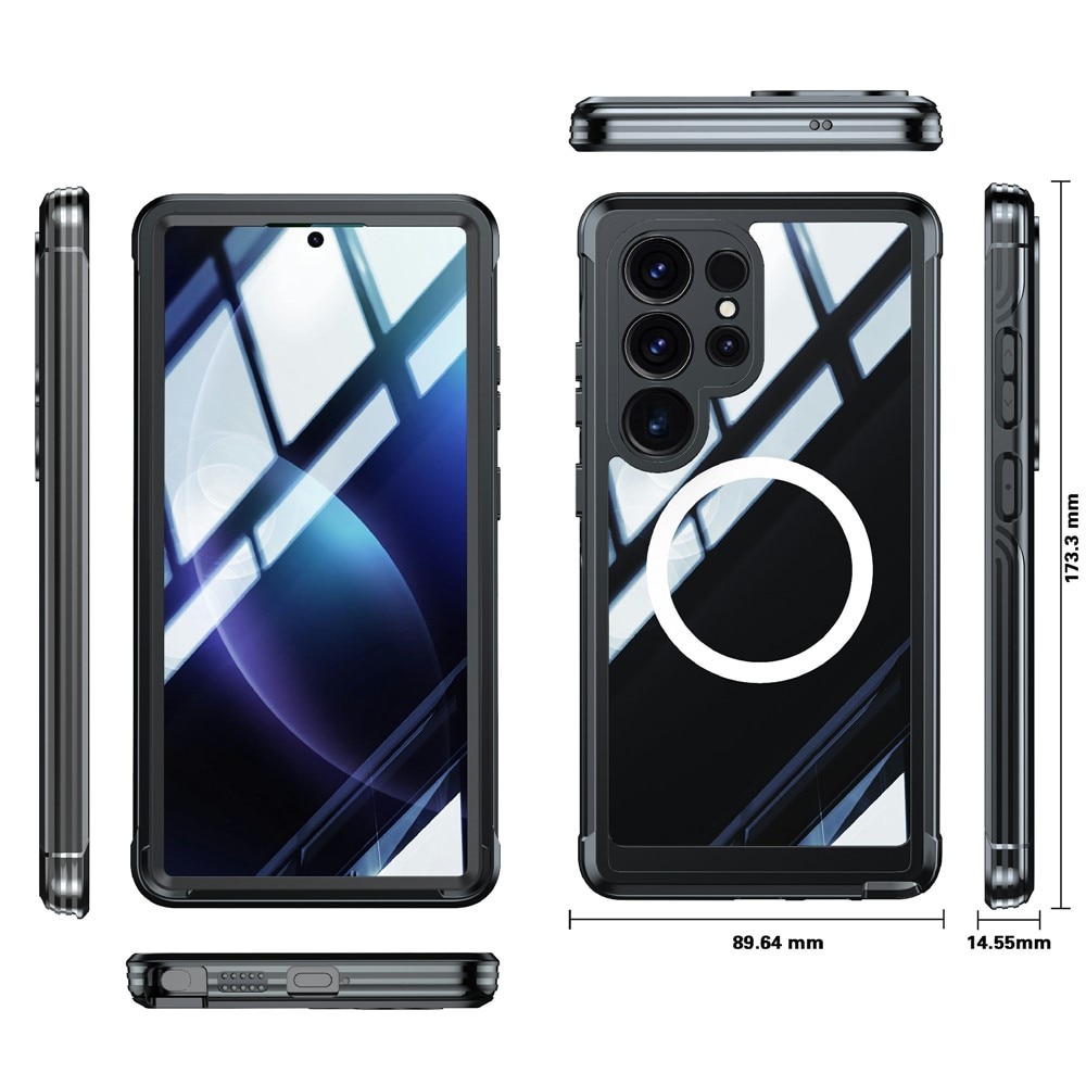 Samsung Galaxy S25 Ultra Premium Full Protection Case Zwart