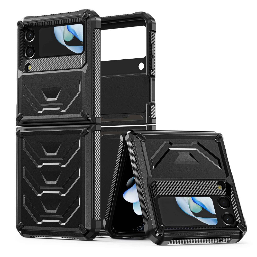 Tactical Protection Case Samsung Galaxy Z Flip 4 Black