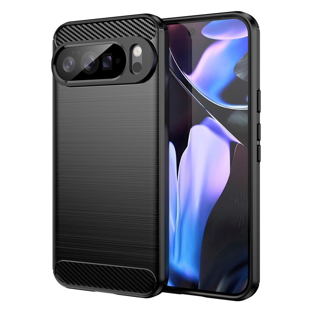 Hoesje TPU Brushed Google Pixel 10 Pro XL Zwart