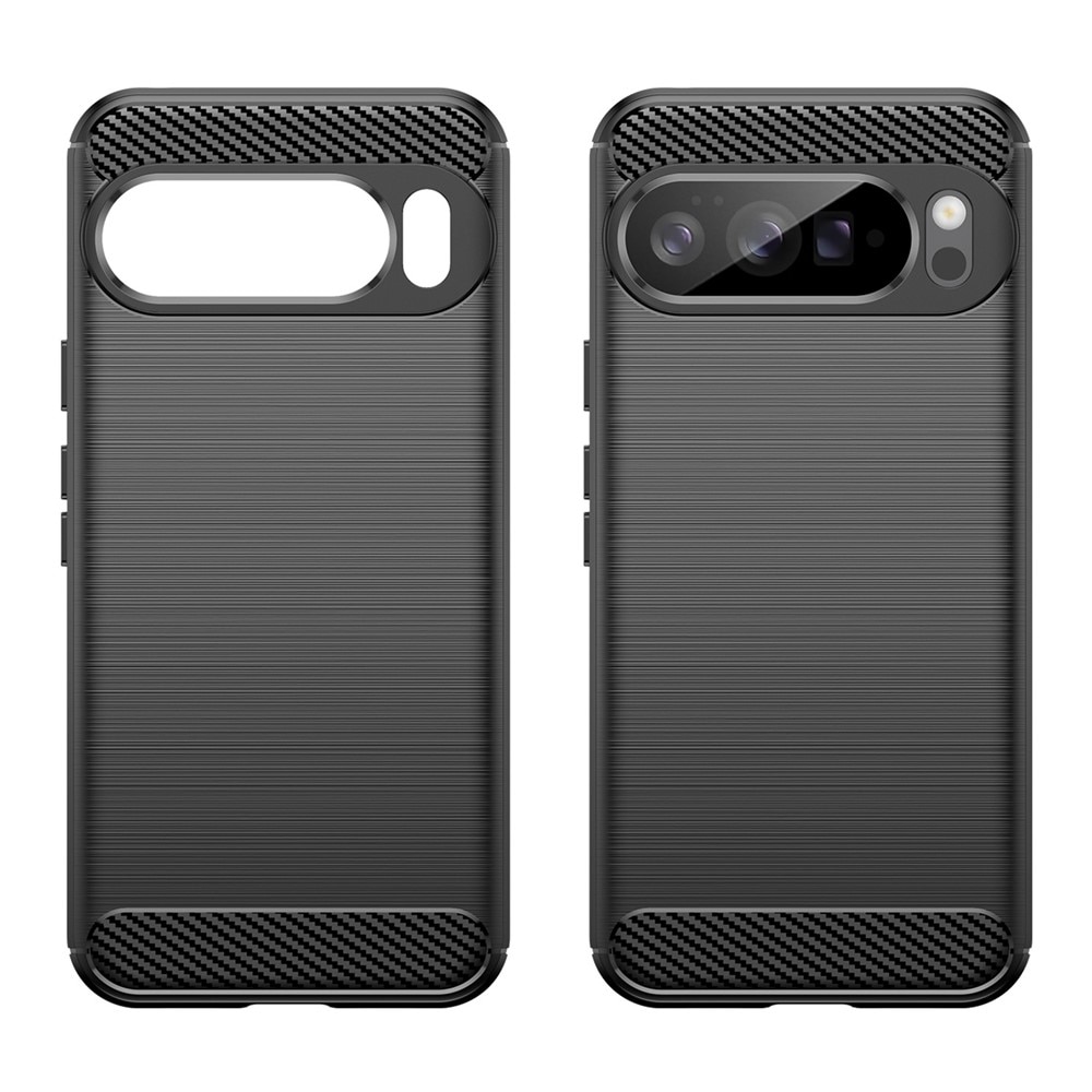 Hoesje TPU Brushed Google Pixel 10 Pro XL Zwart