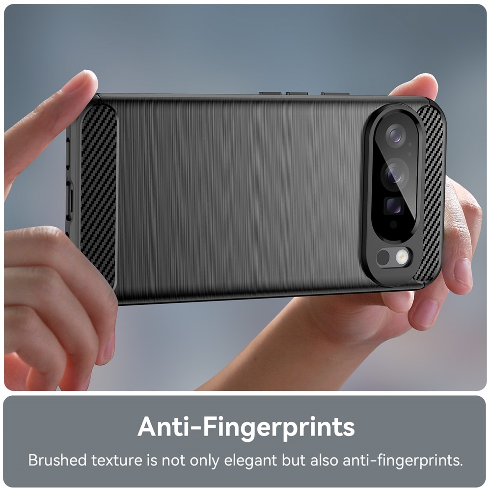 Hoesje TPU Brushed Google Pixel 10 Pro XL Zwart