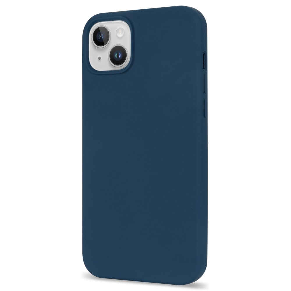 Siliconen hoesje iPhone 14 blauw