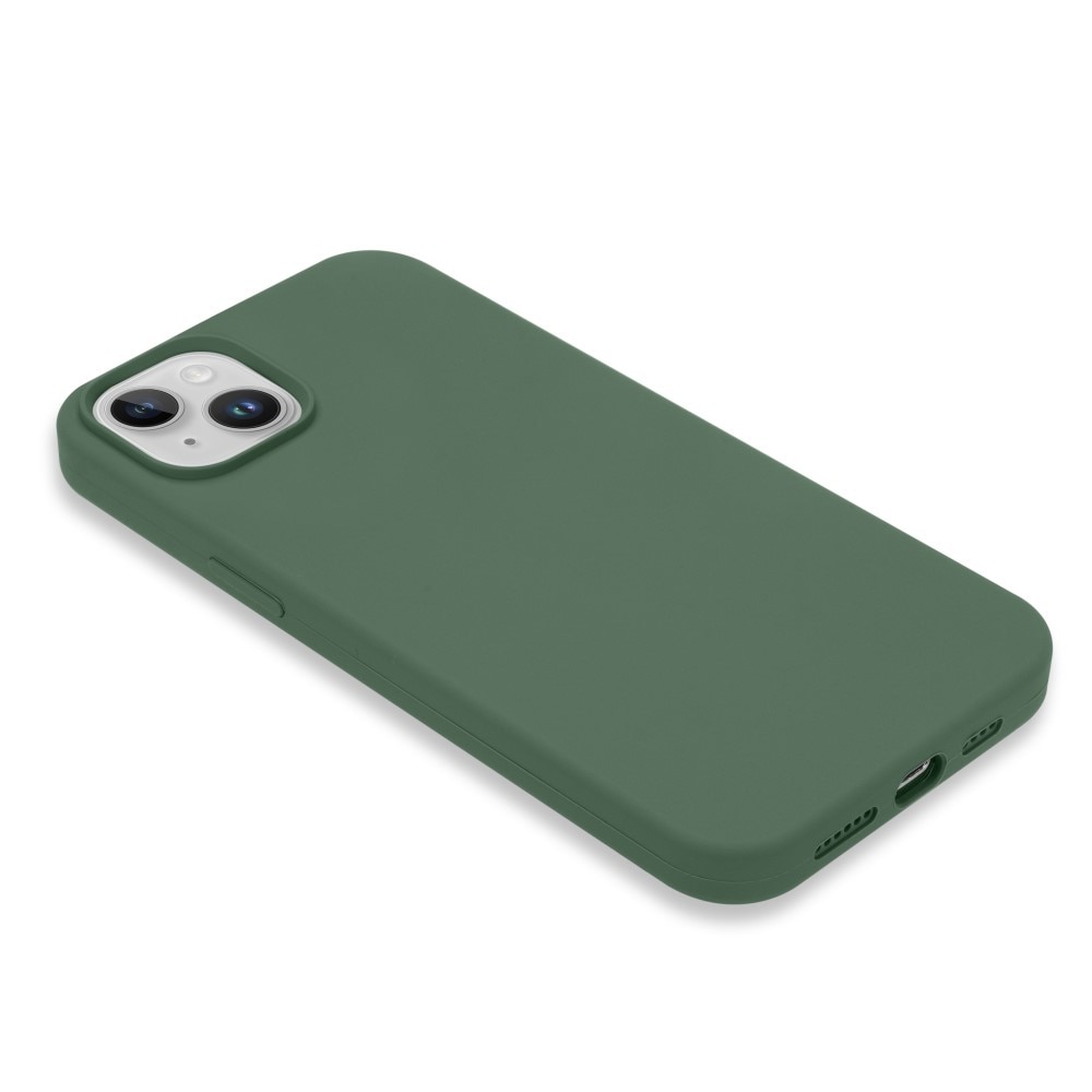Siliconen hoesje iPhone 14 groen