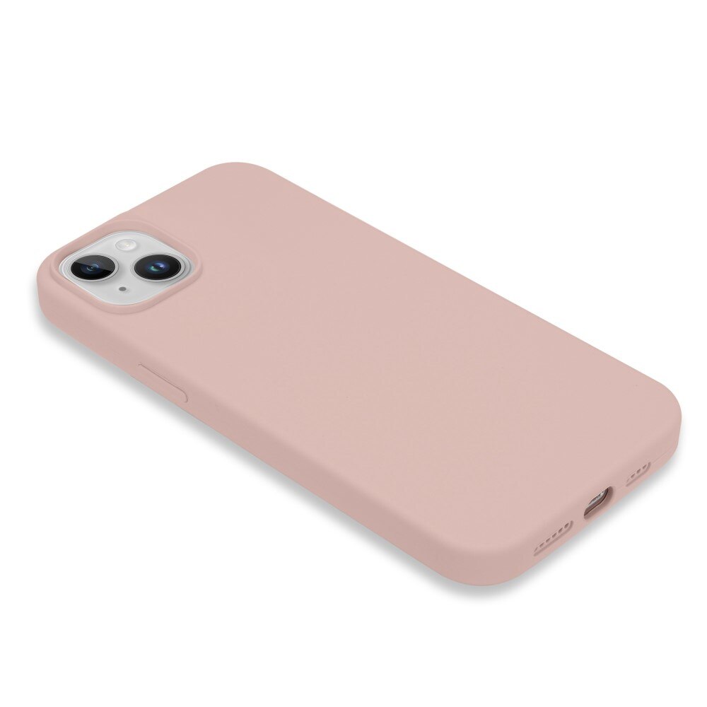 Siliconen hoesje iPhone 14 roze