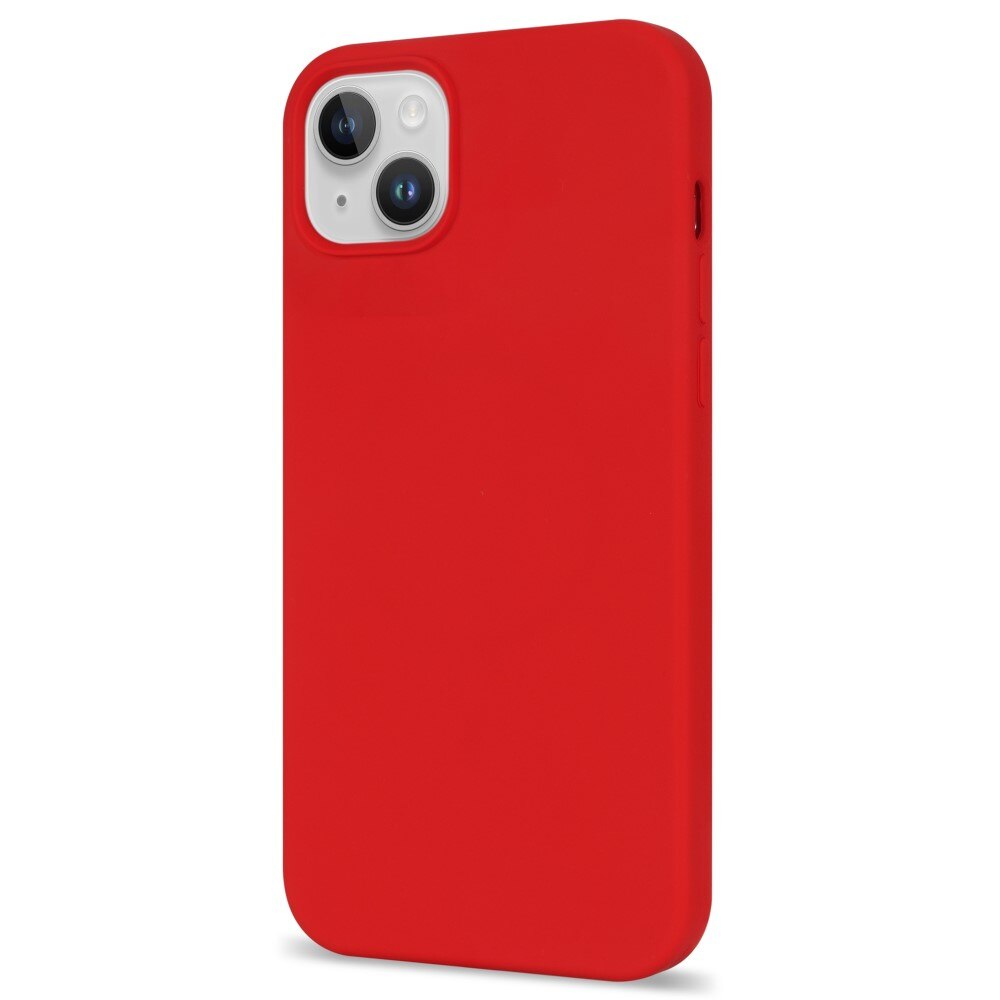 Siliconen hoesje iPhone 14 rood