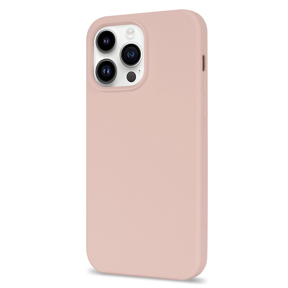 Siliconen hoesje iPhone 14 Pro roze