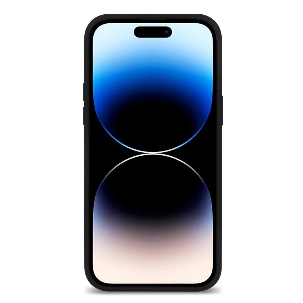 Siliconen hoesje iPhone 14 Pro Max zwart
