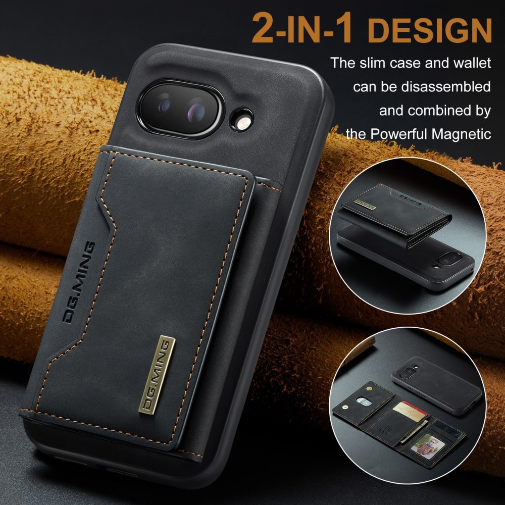 Magnetic Card Slots Case Google Pixel 9a Black