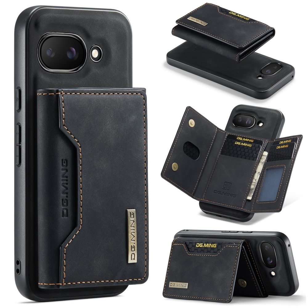 Magnetic Card Slots Case Google Pixel 9a Black