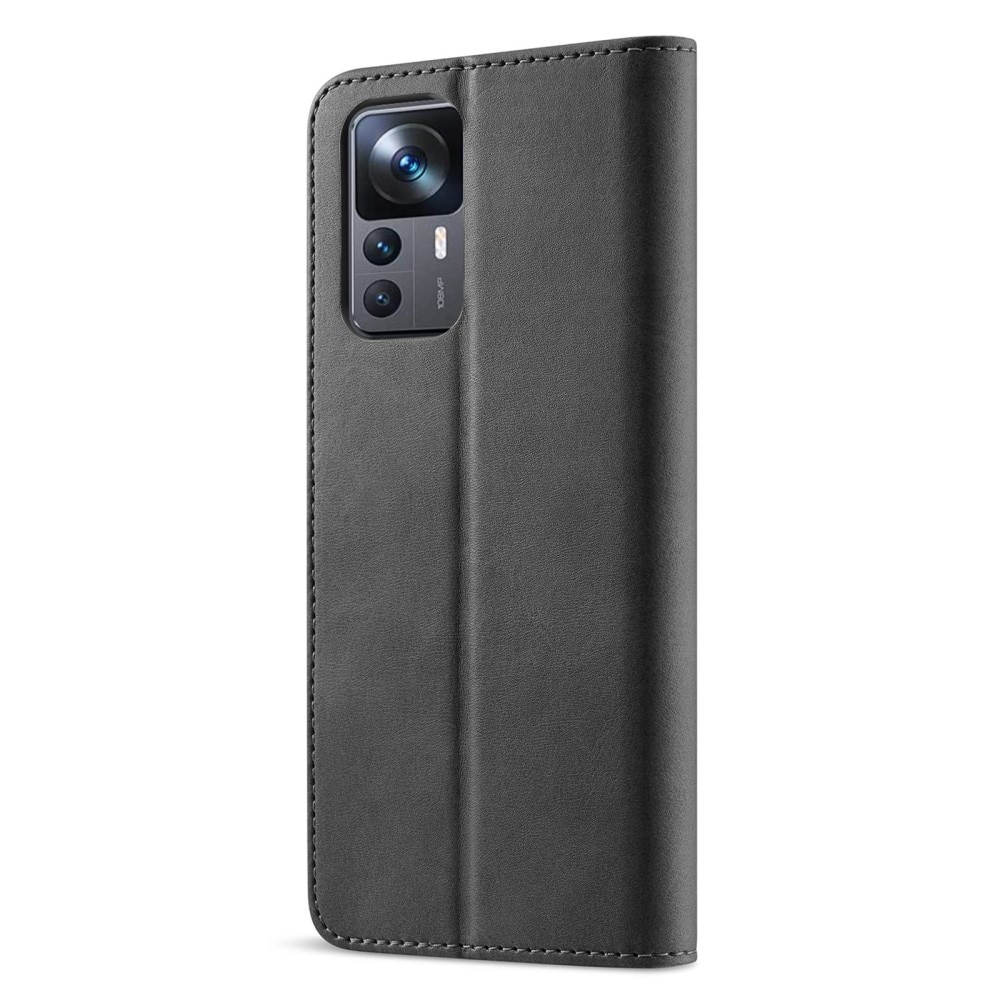 Bookcover hoesje Xiaomi 12T/12T Pro Zwart