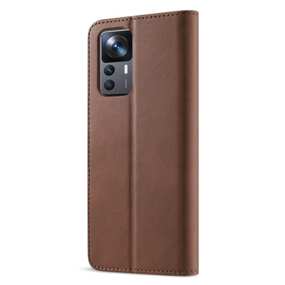 Bookcover hoesje Xiaomi 12T/12T Pro Bruin