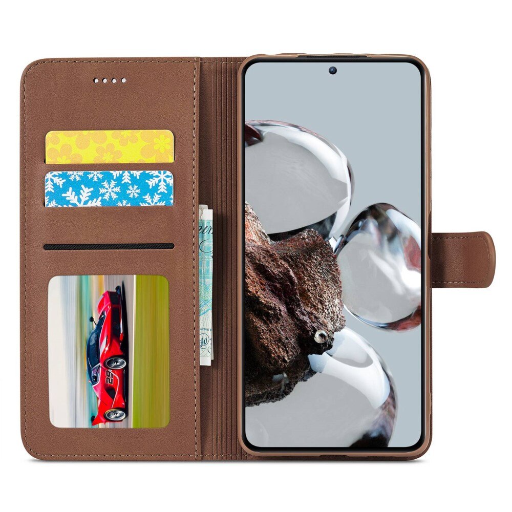 Bookcover hoesje Xiaomi 12T/12T Pro Bruin