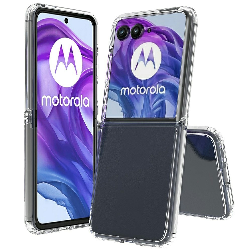 Hybridcase Motorola Razr 60 Ultra Transparant