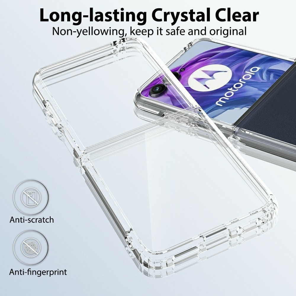 Hybridcase Motorola Razr 60 Ultra Transparant