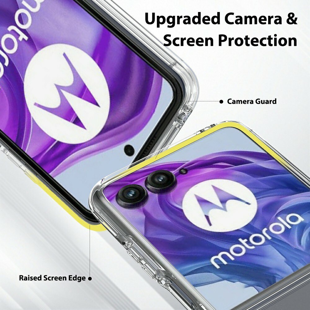 Hybridcase Motorola Razr 60 Ultra Transparant