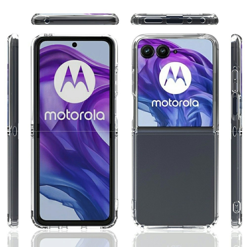 Hybridcase Motorola Razr 60 Ultra Transparant