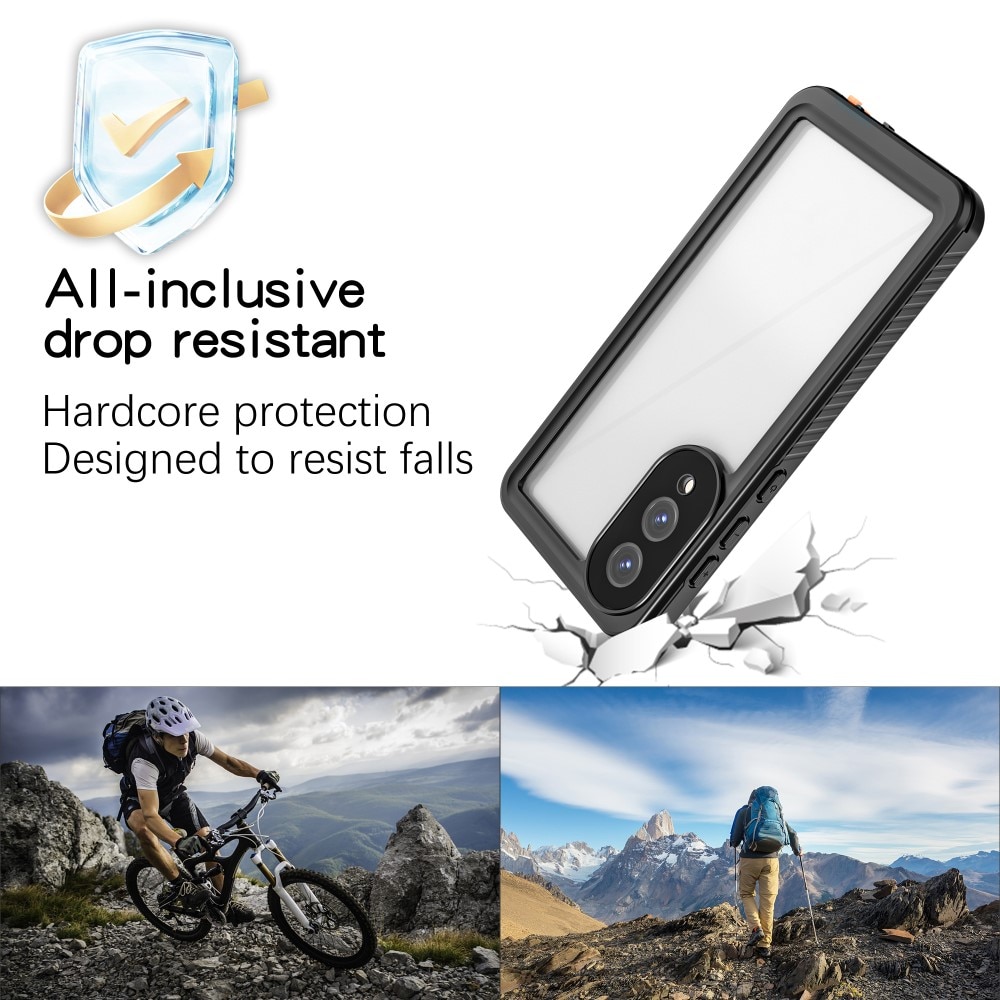 Samsung Galaxy S25 Edge Waterdichte Case transparant