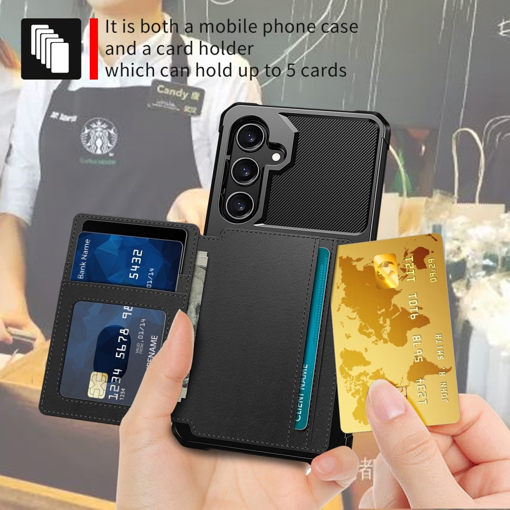 Samsung Galaxy A56 Tough Multi-slot Hoesje Zwart
