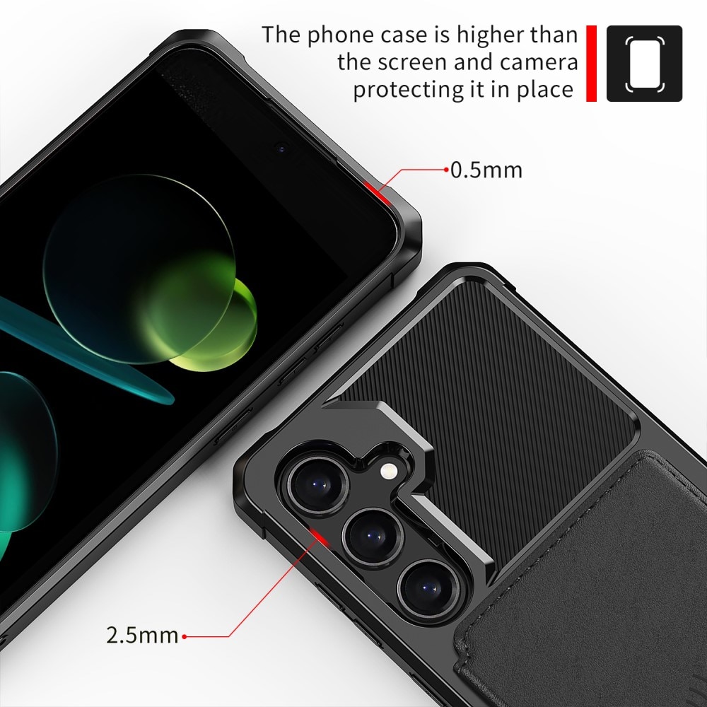 Samsung Galaxy A56 Tough Multi-slot Hoesje Zwart