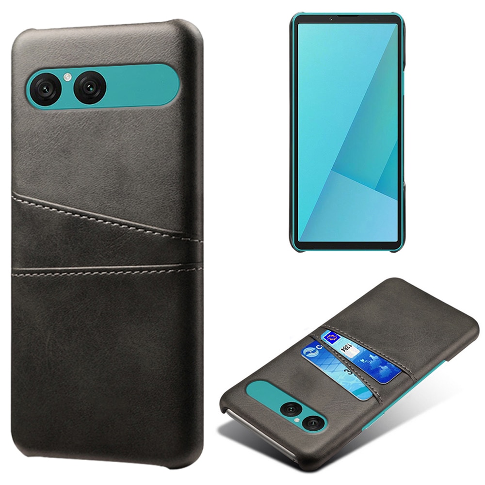 Card Slots Case Sony Xperia 10 VII Zwart