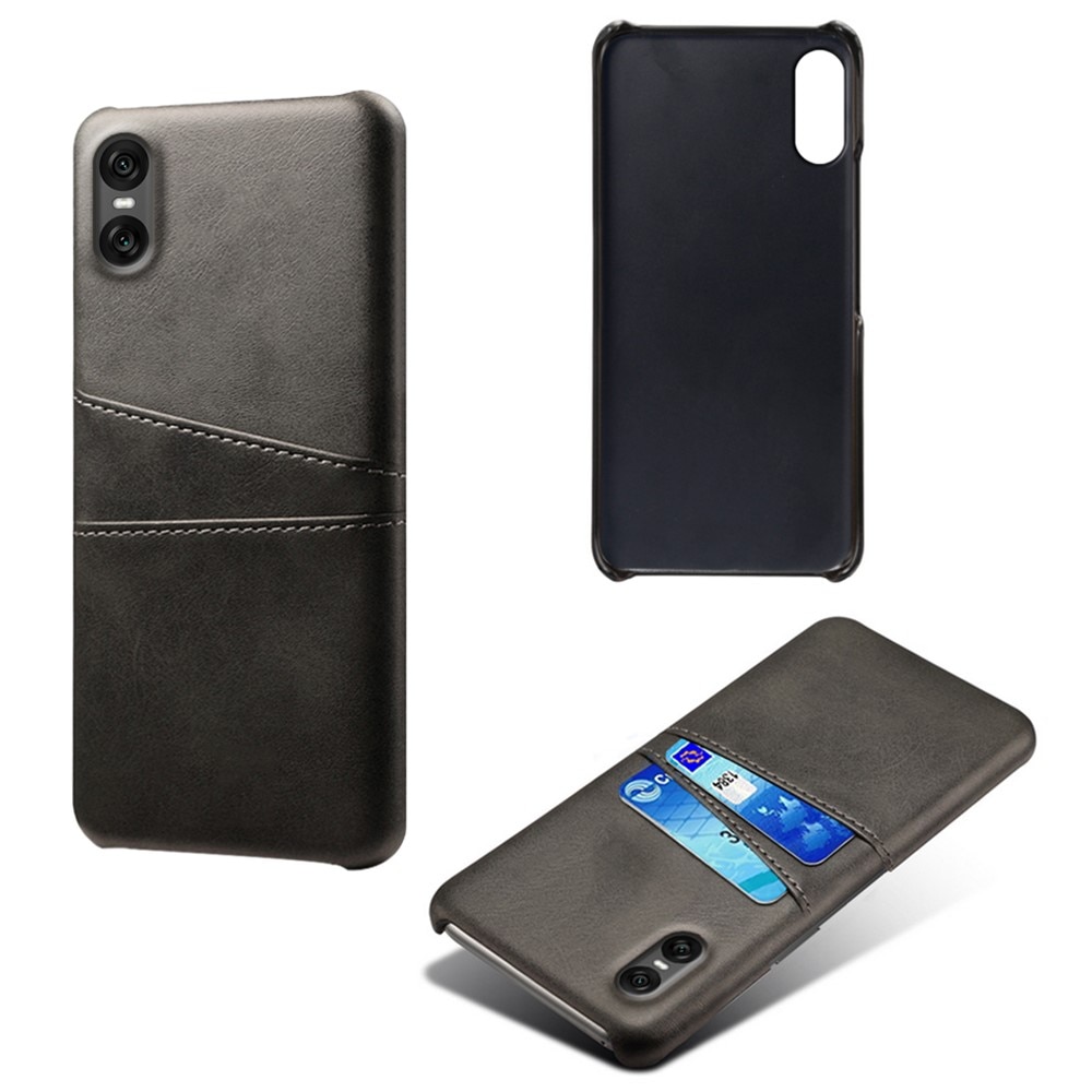 Card Slots Case Sony Xperia 10 VII Zwart