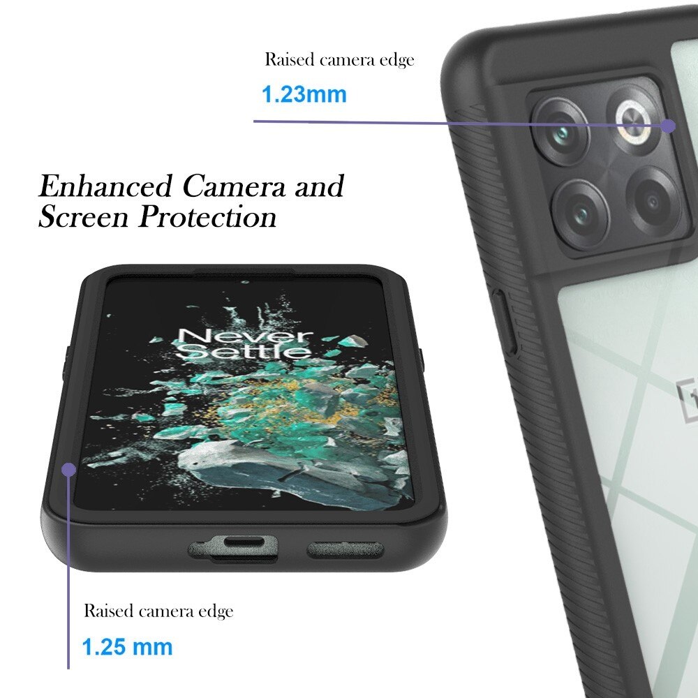  OnePlus 10T Full Cover Case Zwart