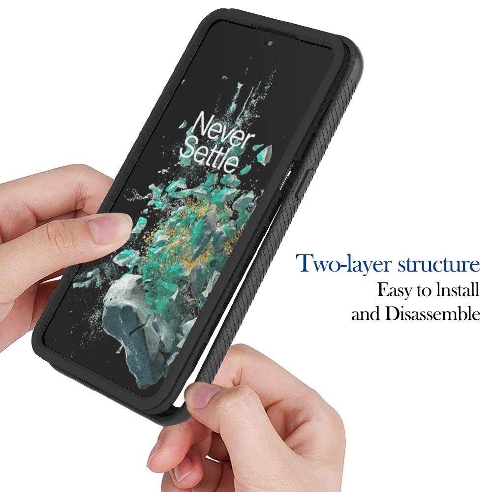 OnePlus 10T Full Cover Skal Zwart