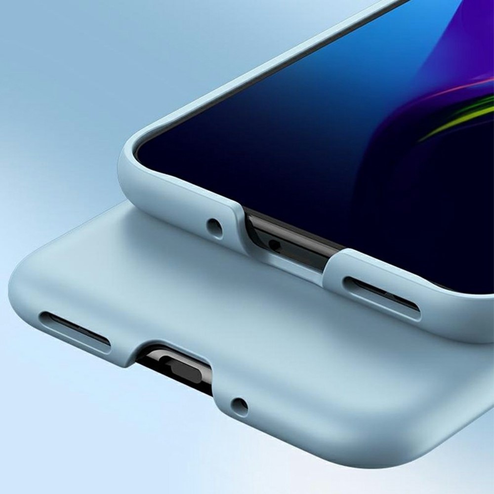 Samsung Galaxy Z Flip 7 Hardcase Gummicoating zwart