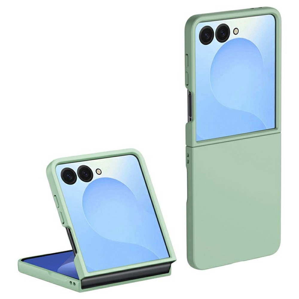 Samsung Galaxy Z Flip 7 Hardcase Gummicoating Groen