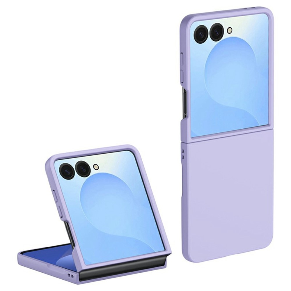 Samsung Galaxy Z Flip 7 Hardcase Gummicoating Paars