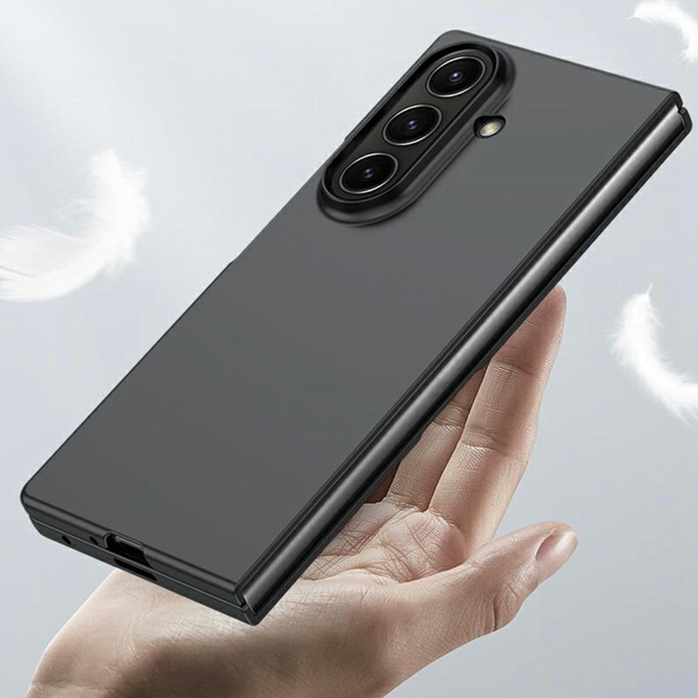 Samsung Galaxy Z Flip 7 Hardcase Gummicoating zwart