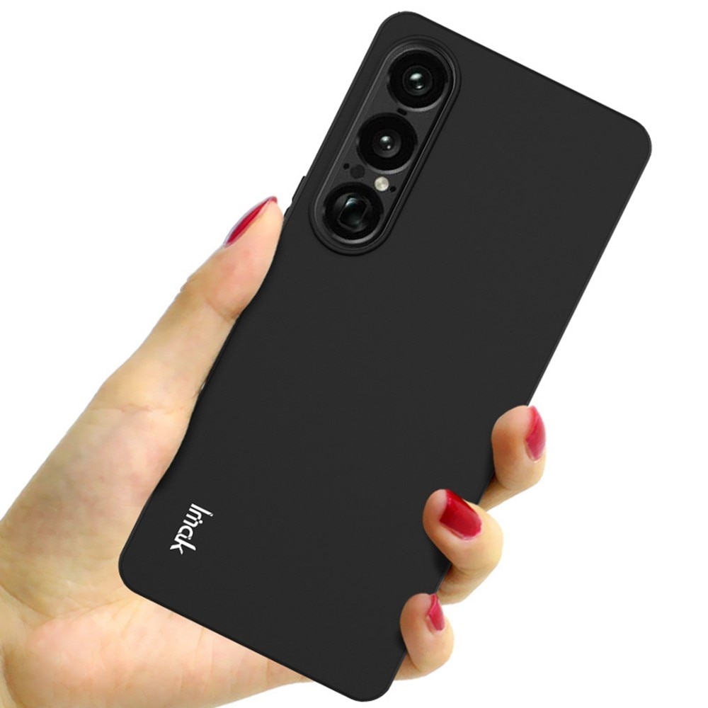 Frosted TPU Case Sony Xperia 1 VII zwart