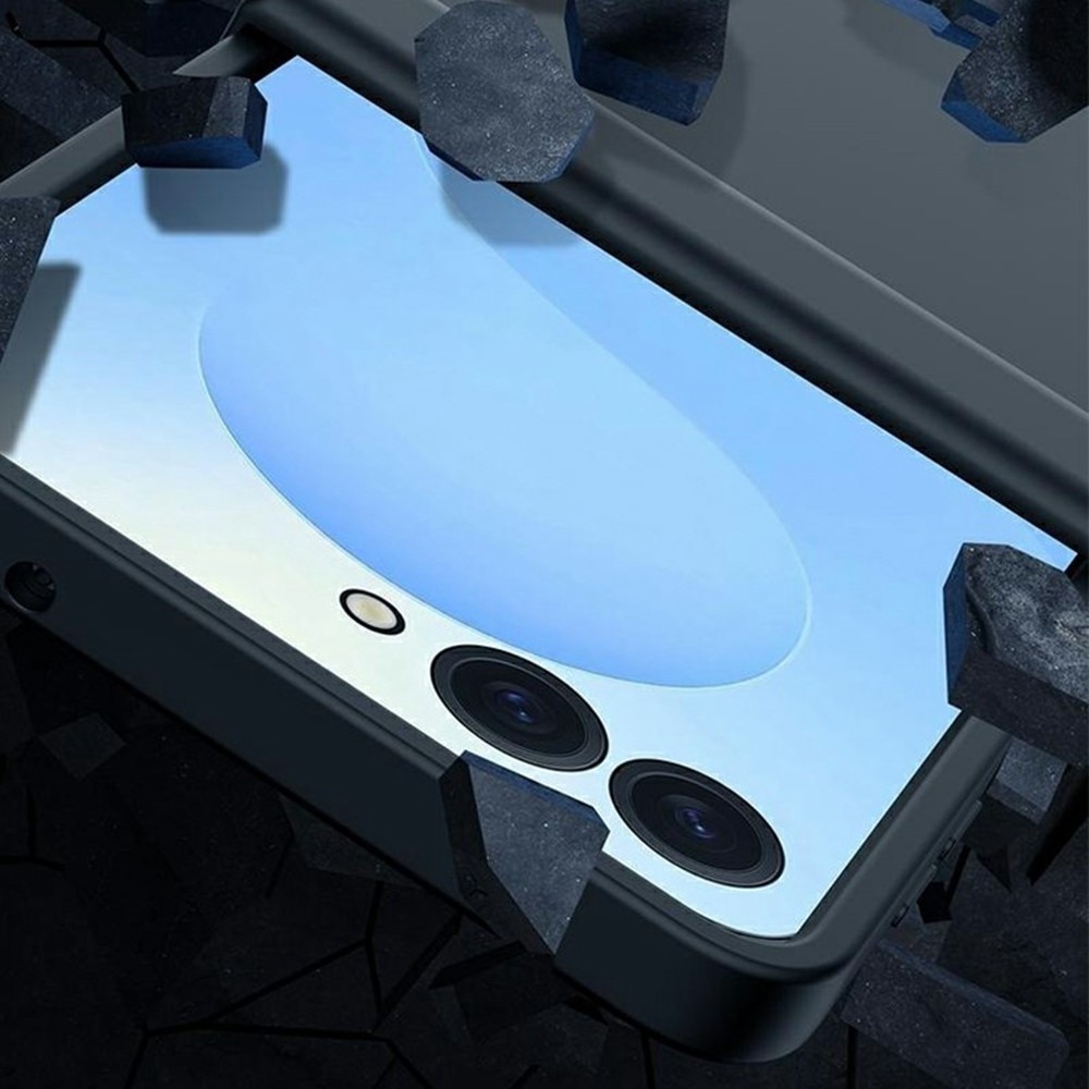 Samsung Galaxy Z Flip 7 Hardcase Gummicoating Hinge Protection Wit