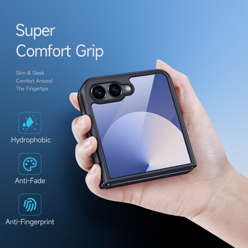 Samsung Galaxy Z Flip 7 Aimo Hoesje zwart