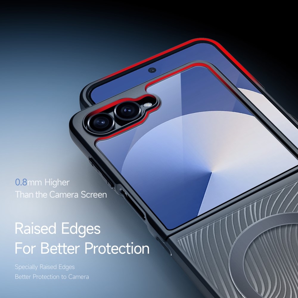 Samsung Galaxy Z Flip 7 Aimo Hoesje zwart