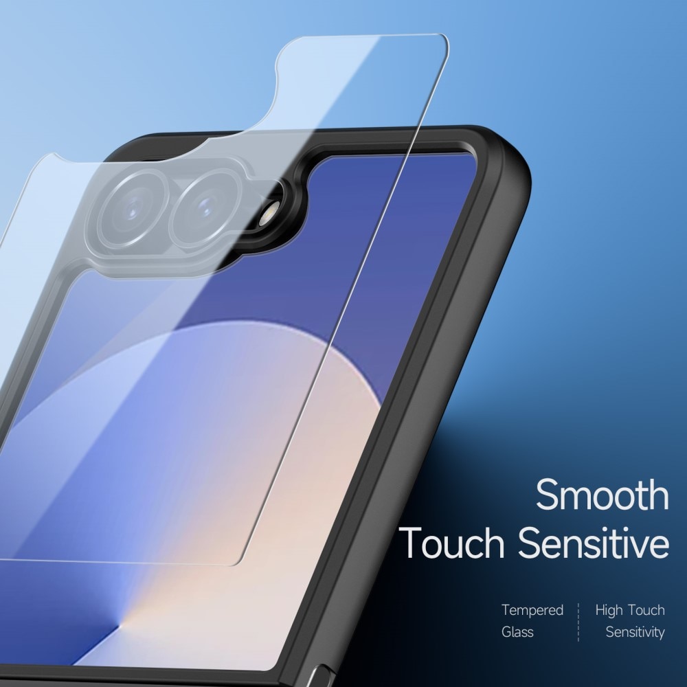 Samsung Galaxy Z Flip 7 Aimo Hoesje zwart