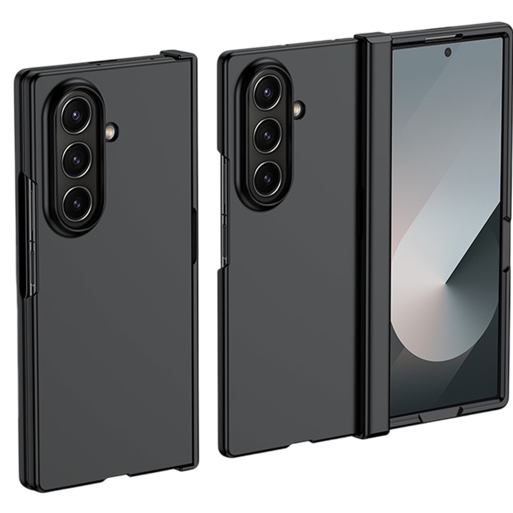 Samsung Galaxy Z Fold 7 Hardcase Gummicoating Hinge Protection Zwart