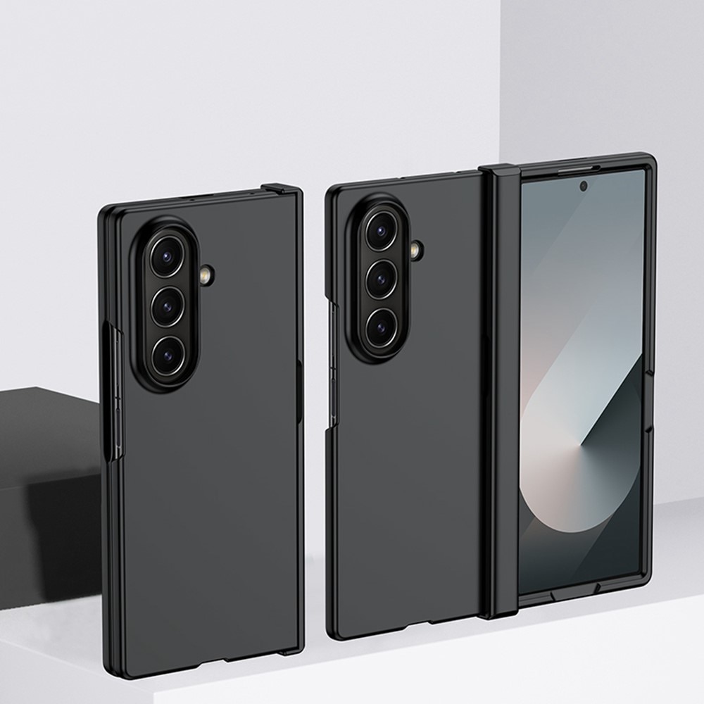 Samsung Galaxy Z Fold 7 Hardcase Gummicoating Hinge Protection Zwart