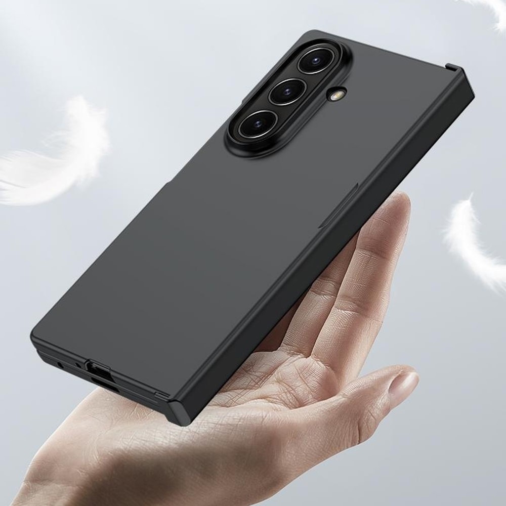 Samsung Galaxy Z Fold 7 Hardcase Gummicoating Hinge Protection Zwart