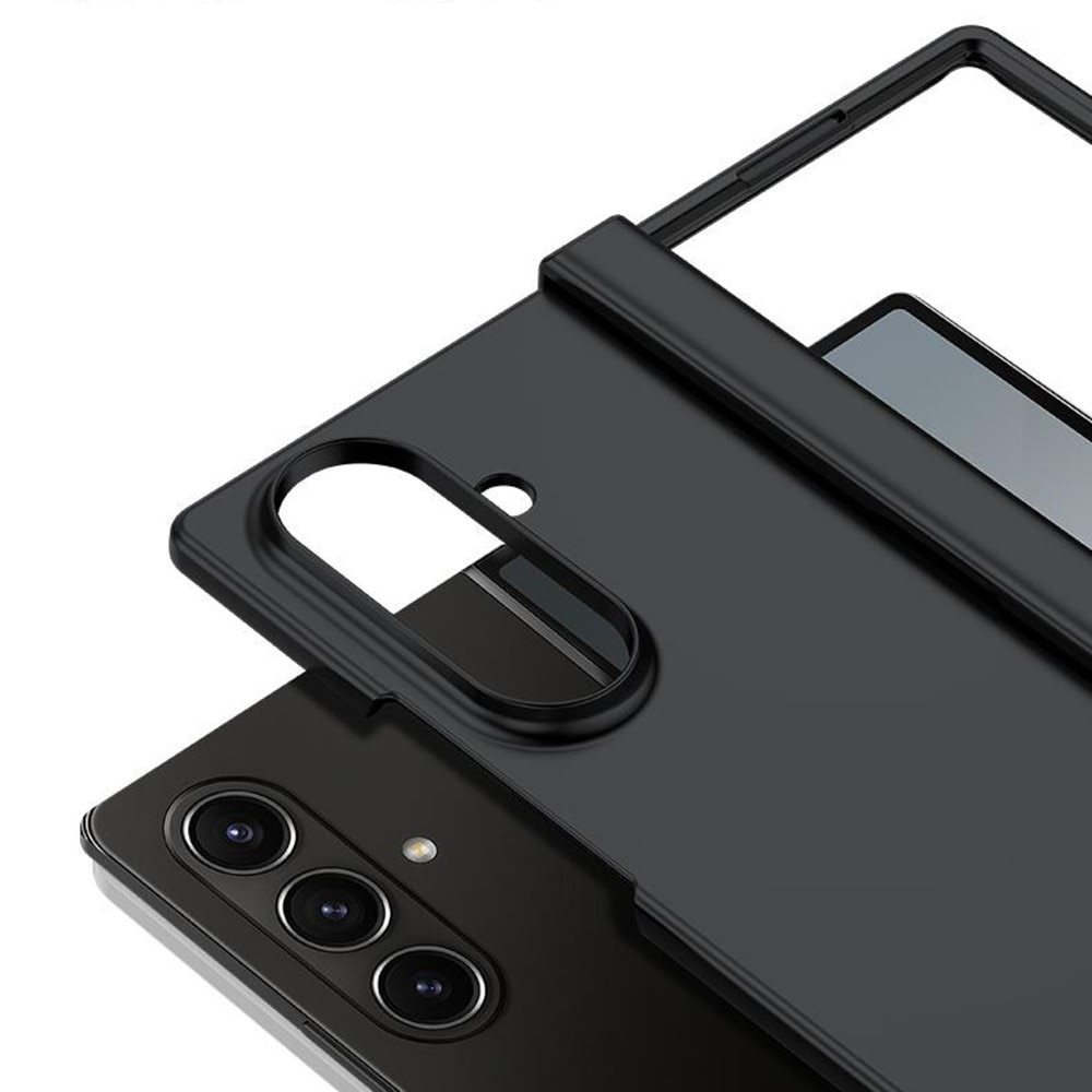 Samsung Galaxy Z Fold 7 Hardcase Gummicoating Hinge Protection Zwart