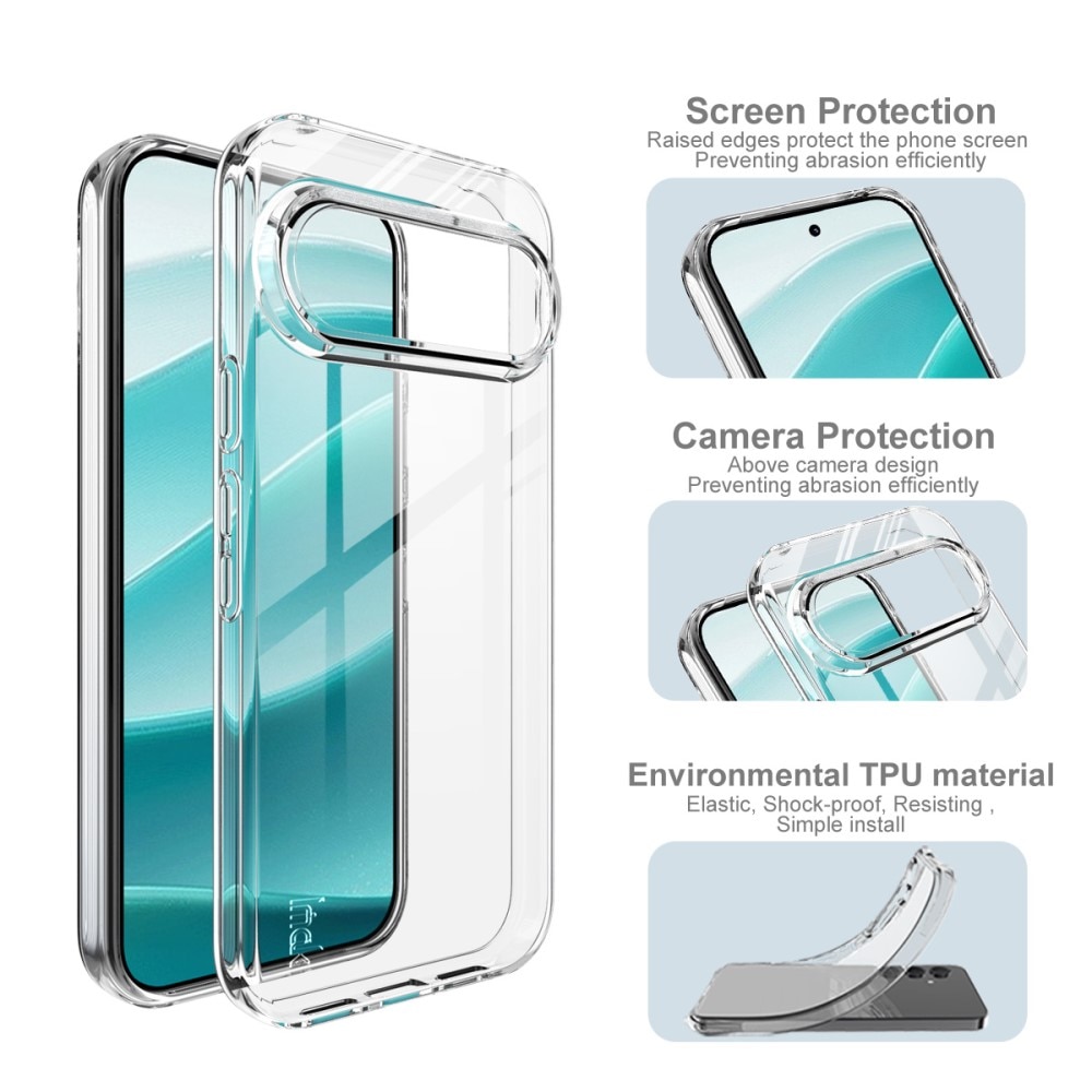TPU Case Google Pixel 10 Pro Transparant