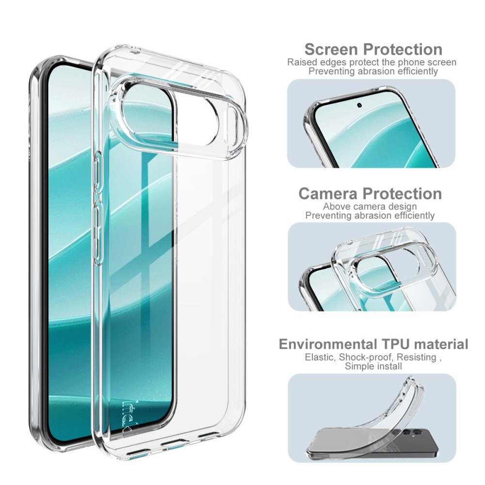 TPU Case Google Pixel 10 Pro XL Transparant