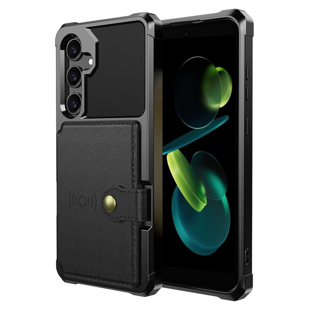 Samsung Galaxy S24 FE Tough Multi-slot Hoesje Zwart