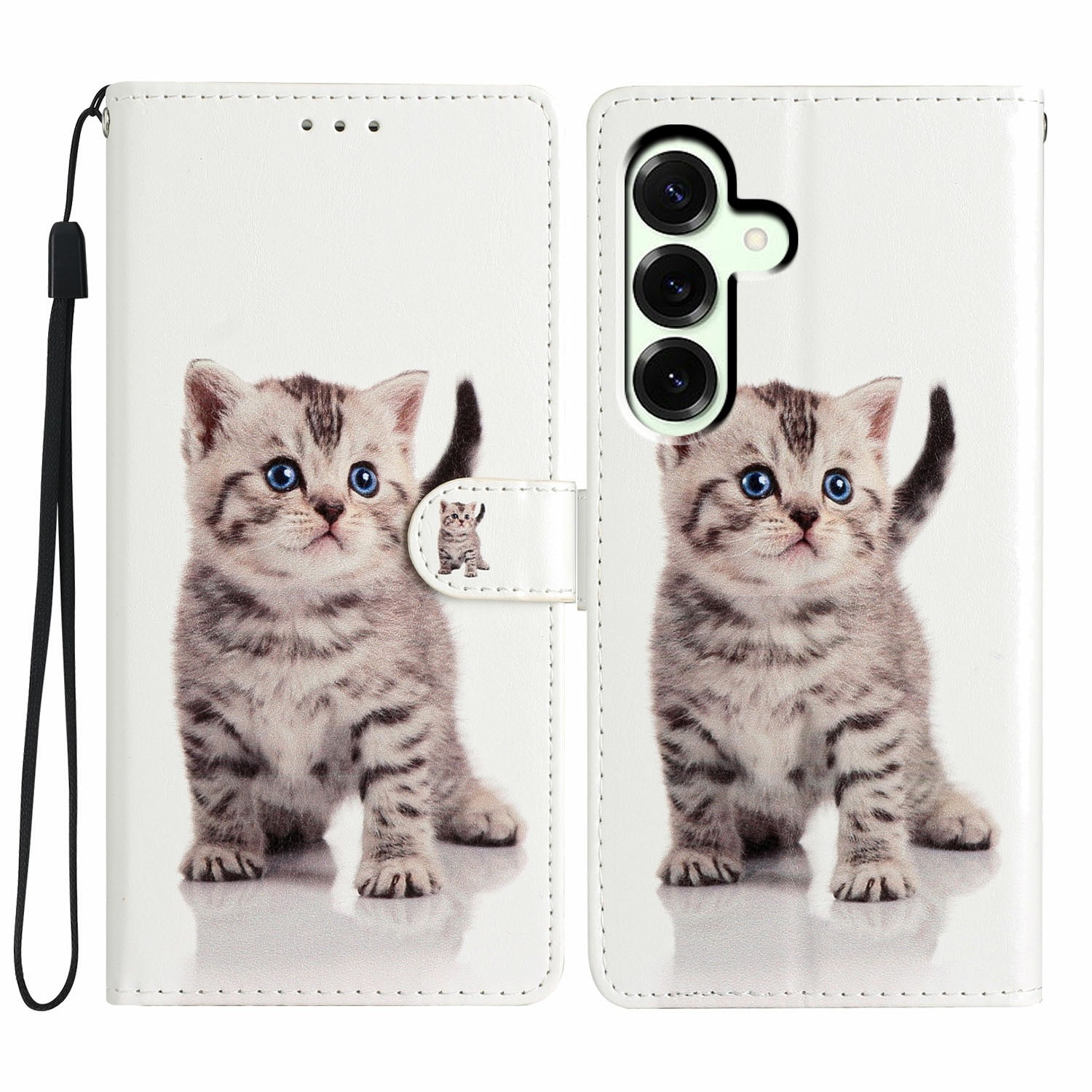 Samsung Galaxy A17 Smartphonehoesje Kitten